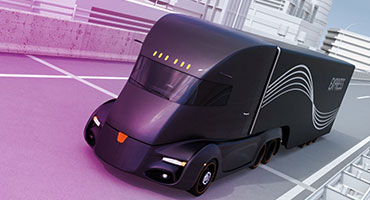 futuristic truck render